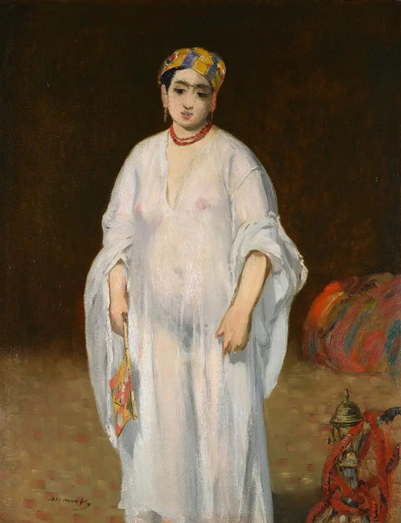 Young Woman in an Oriental Dress - Édouard Manet