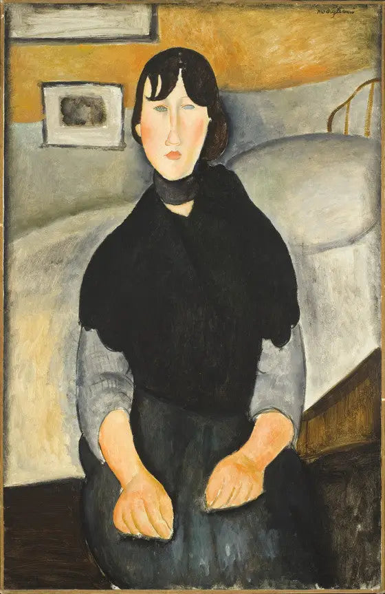 Young Woman of the People - Amedeo Modigliani