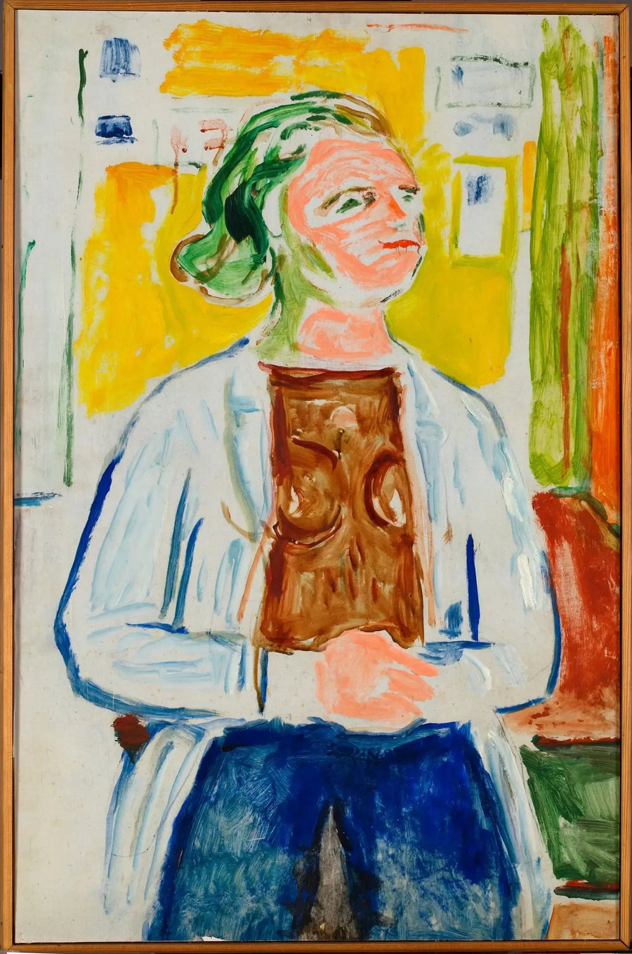 Young Woman - Edvard Munch