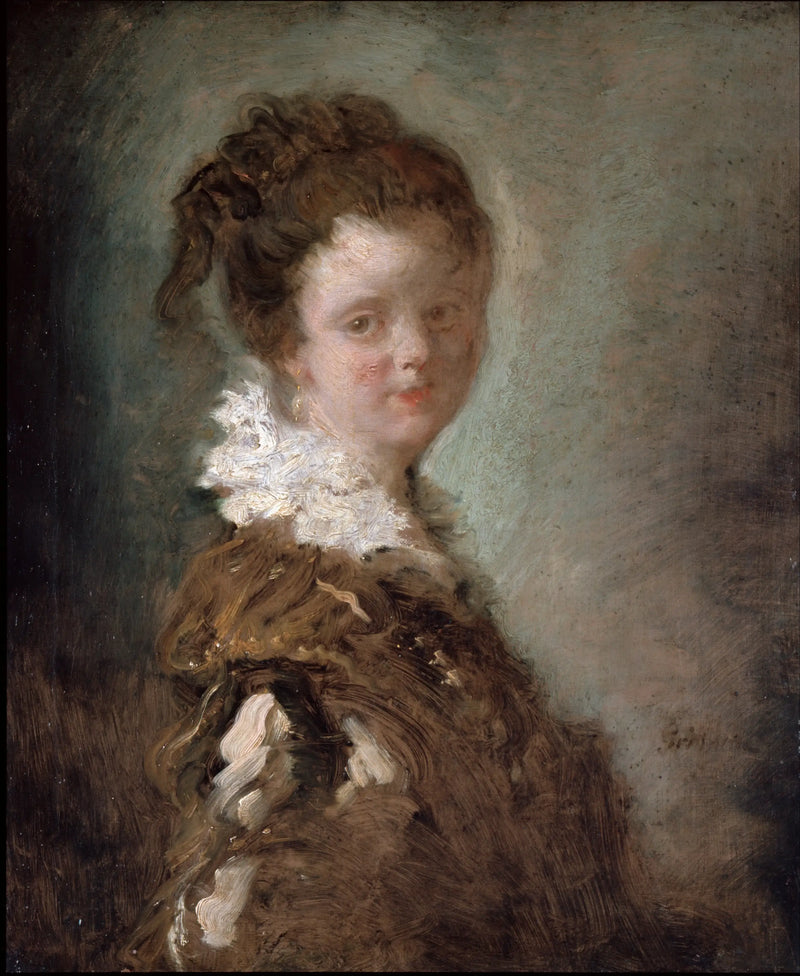 Young Woman - Jean-Honoré Fragonard