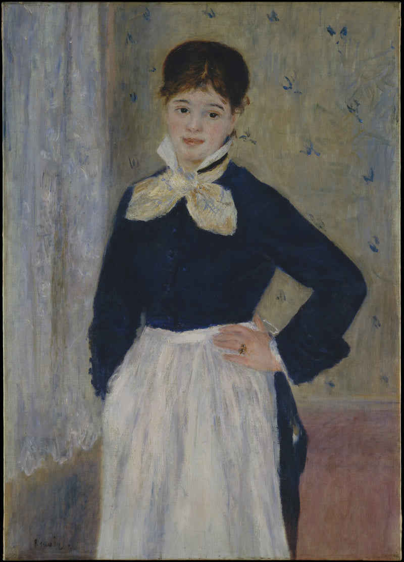 Waitress at the Duval Restaurant - Pierre-Auguste Renoir