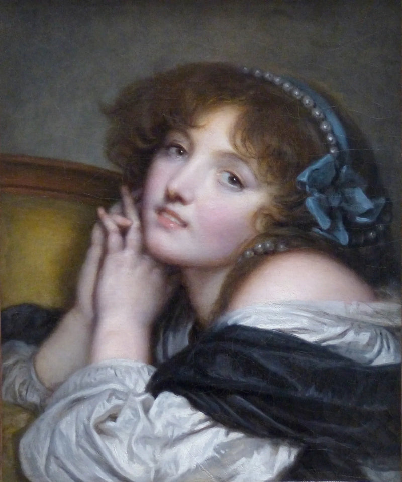 Young Girl with Joined Hands - Jean-Baptiste Greuze