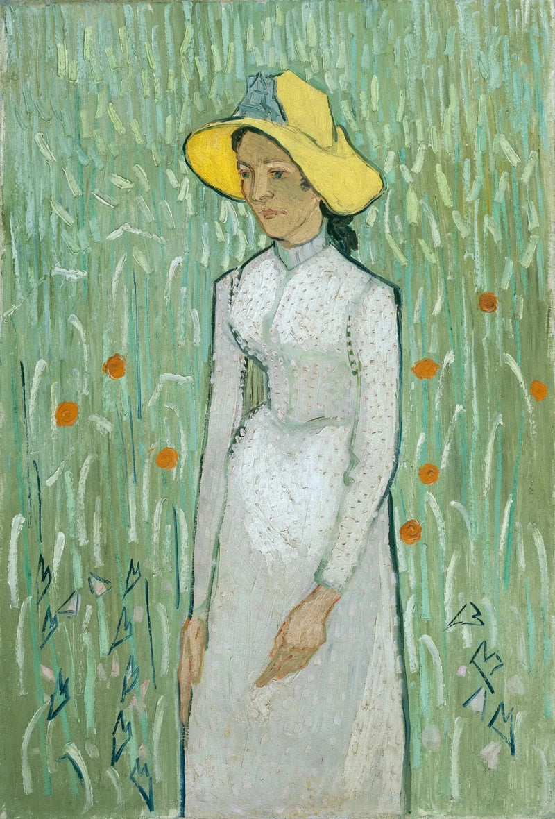 Young Girl in White - Vincent van Gogh