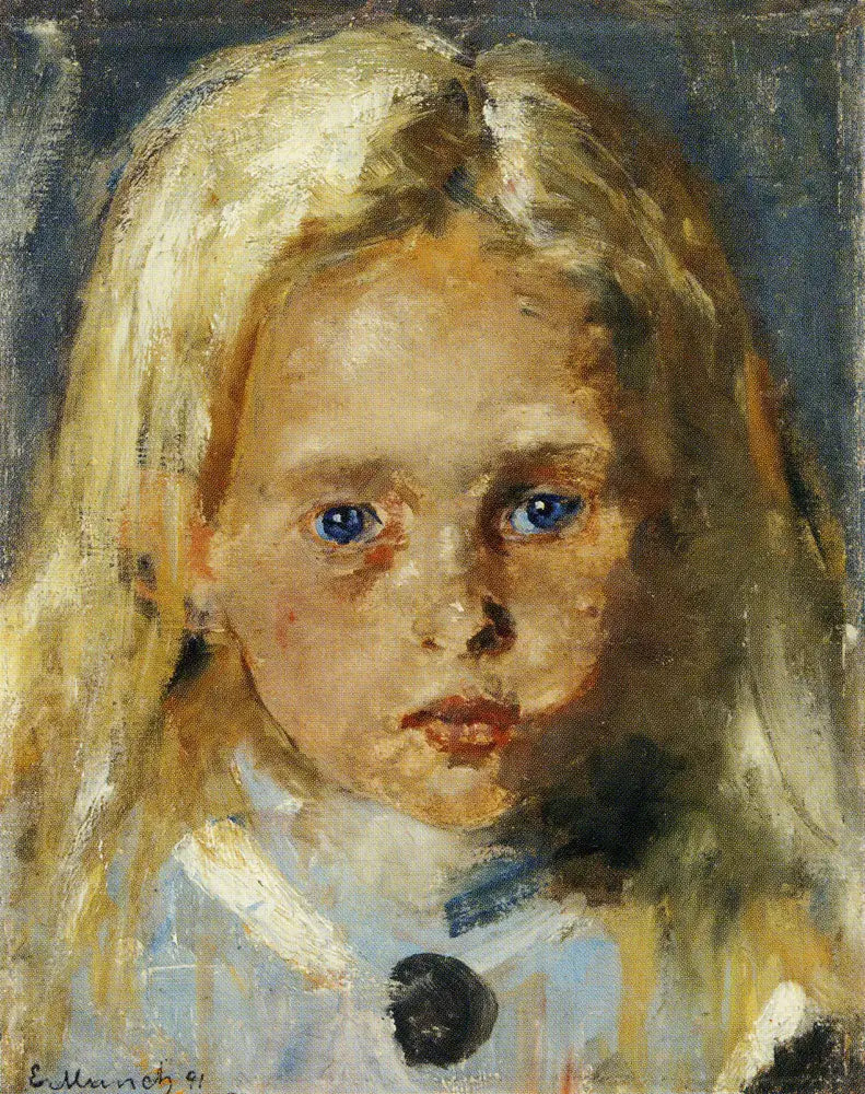 Blonde Girl - Edvard Munch