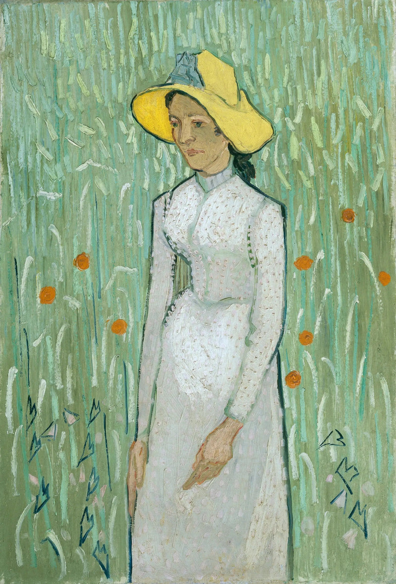 Young Girl in White - Vincent van Gogh