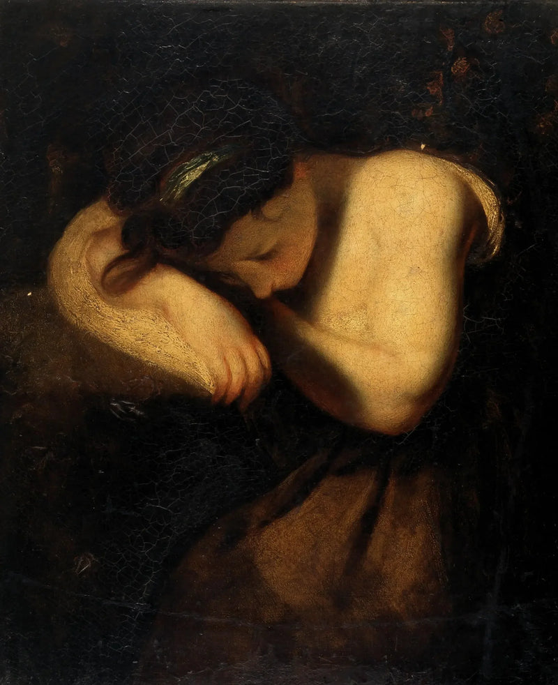 Young Girl Sleeping - Joshua Reynolds
