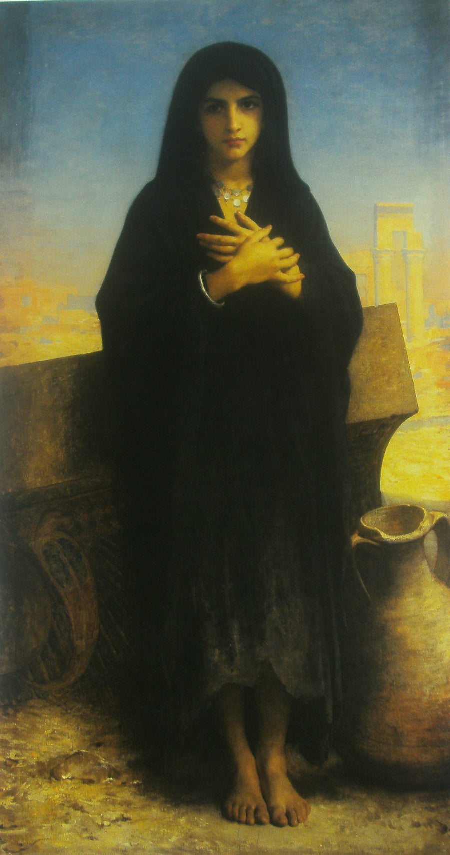Jeune fille fellah, en pied (1876) - Bouguereau