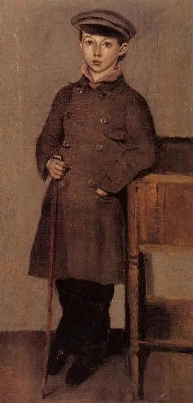 Young Boy from the Corot Family - Jean-Baptiste Camille Corot