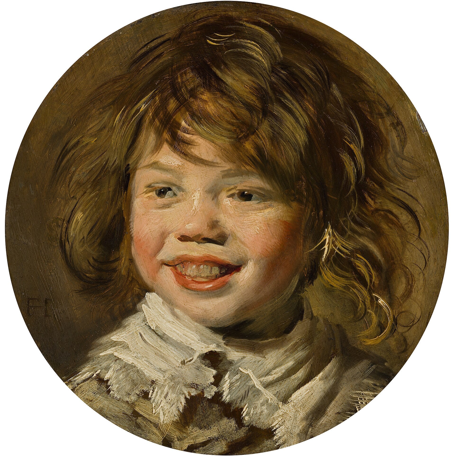 Jeune garçon riant - Frans Hals - Alpha Reproduction