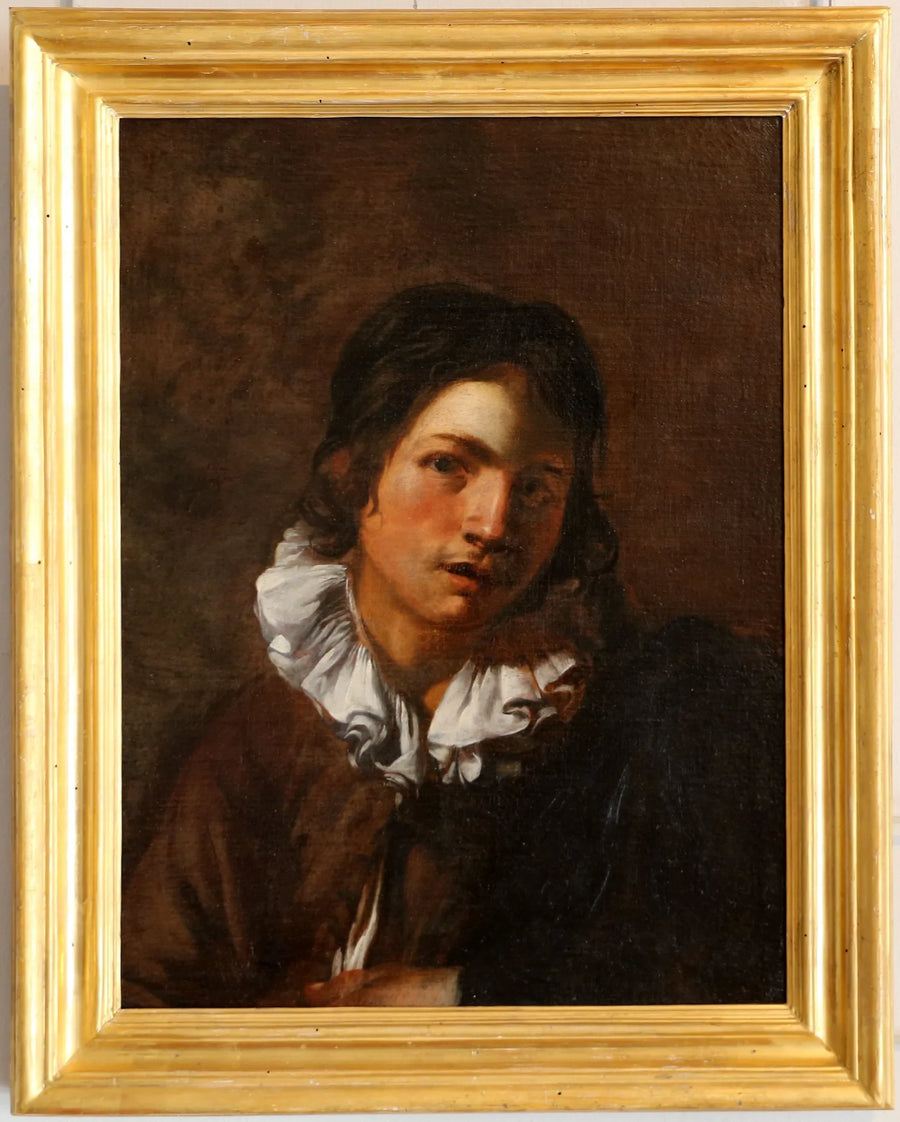Young Man with Collar - Simon Vouet