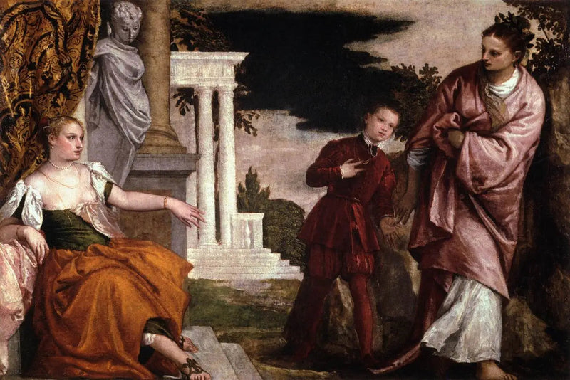 Young Man Between Vice and Virtue - Paolo Veronese