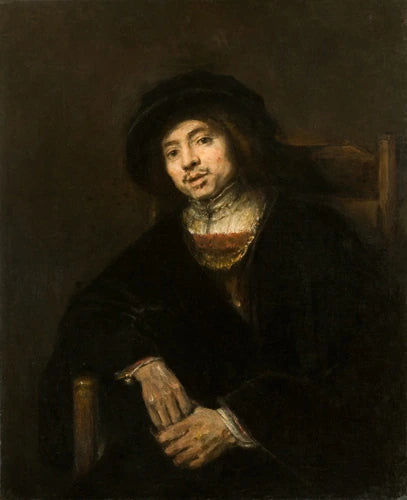 Portrait of a Young Man in a Armchair - Rembrandt
