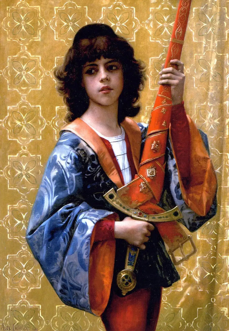 Young man in Florentine costume - Alexandre Cabanel