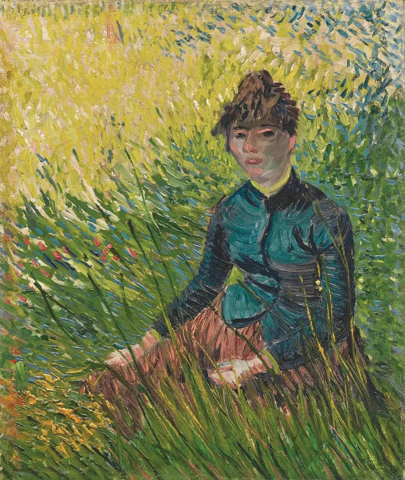 Woman in a Wheat Field - Vincent van Gogh