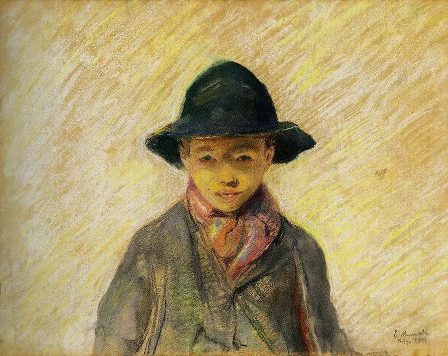 Young Fisherman of Nice - Edvard Munch