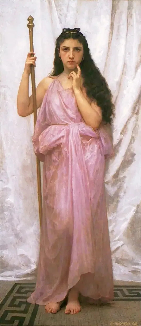 Young Priestess - Bouguereau