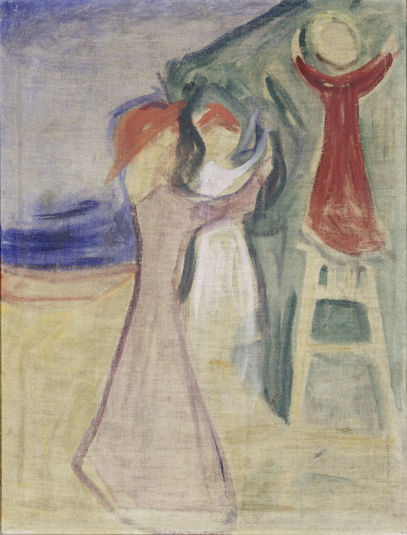 Young Women Picking a Fruit (Frise Reinhardt) - Edvard Munch