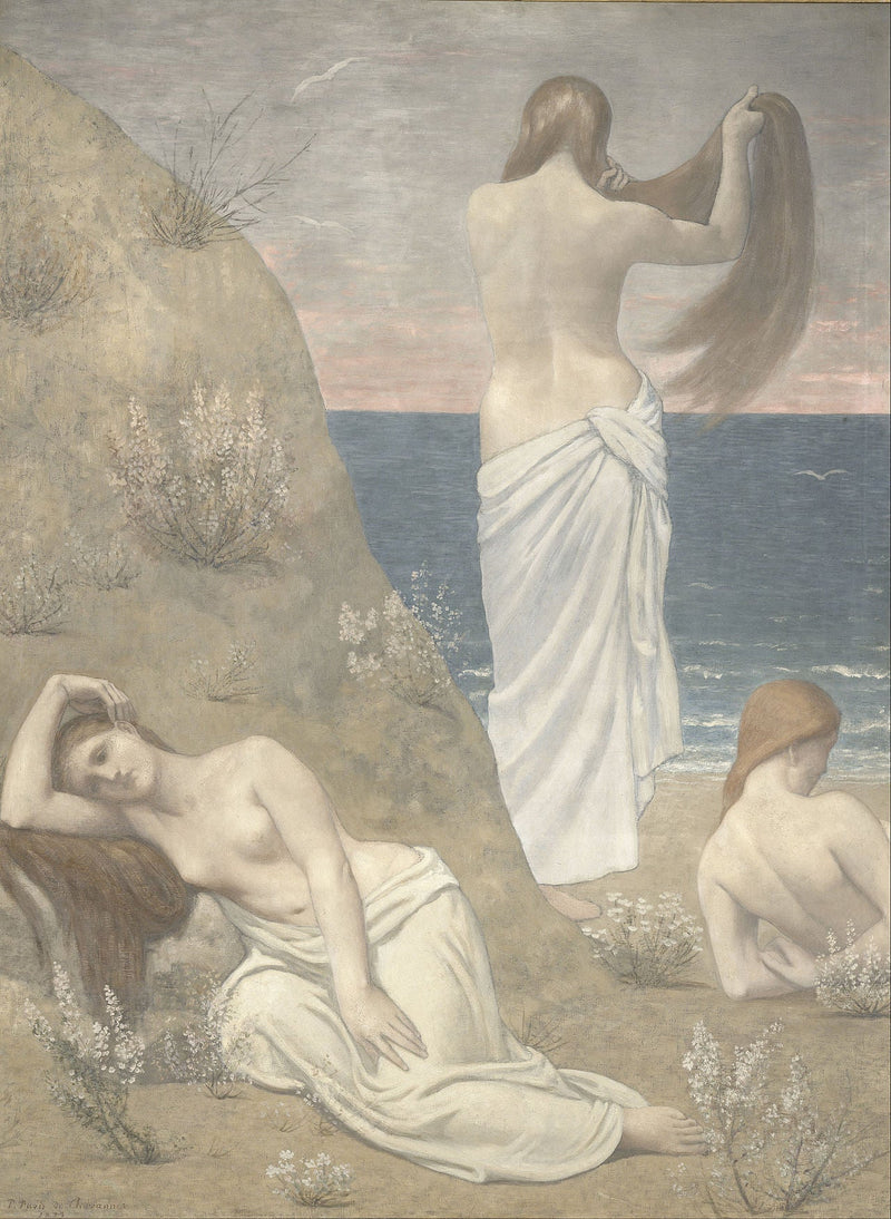 Young Girls by the Sea - Pierre Puvis de Chavannes