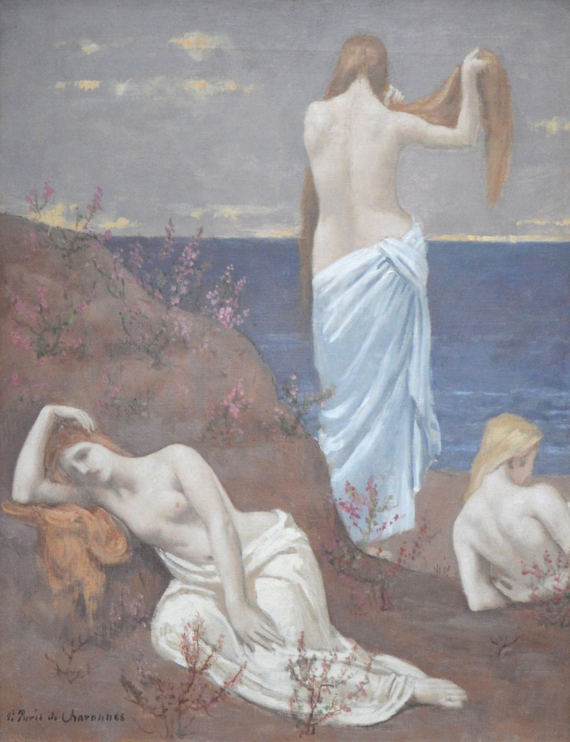 Young Girls by the Seaside - Pierre Puvis de Chavannes