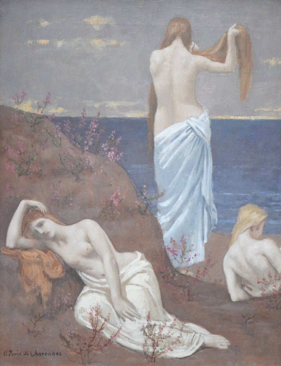 Young Girls by the Seaside - Pierre Puvis de Chavannes