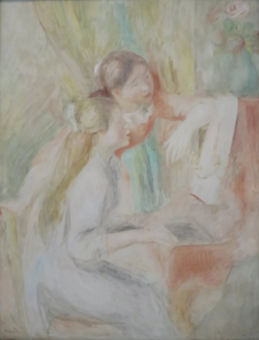 Young Girls at the Piano - Pierre-Auguste Renoir