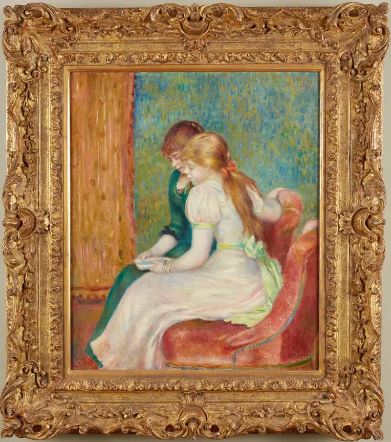 Young Girls Reading - Pierre-Auguste Renoir