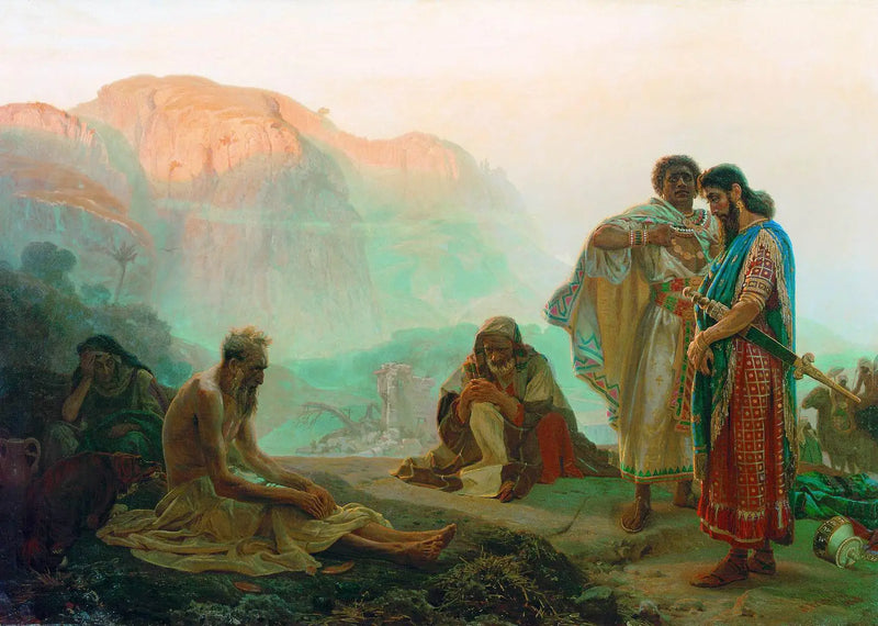 Job et ses amis - Ilya Repin