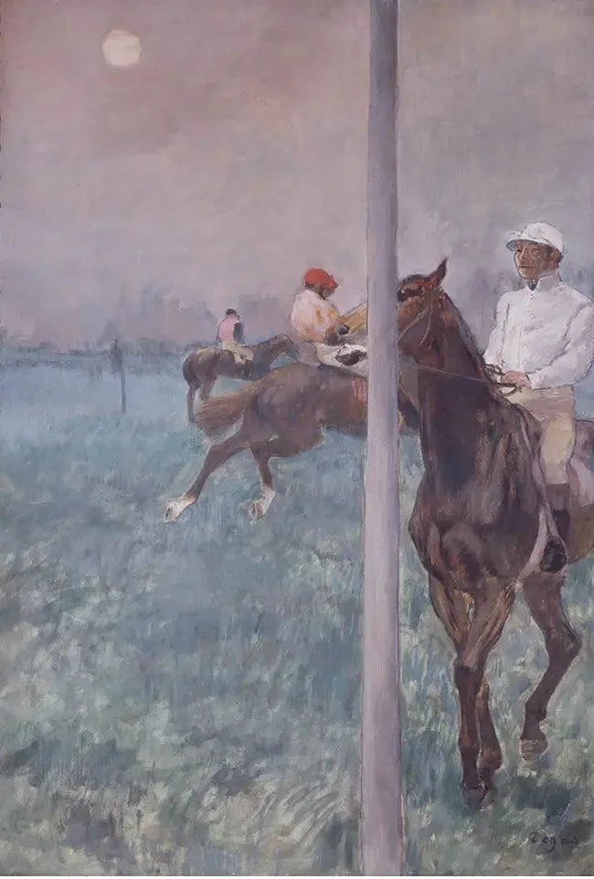 Jockeys Before the Race - Edgar Degas