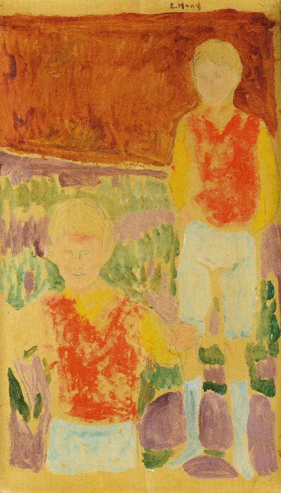 Johan Martin and Sten Stenersen - Edvard Munch