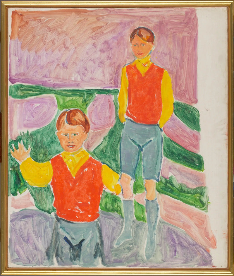 Johan Martin and Sten Stenersen - Edvard Munch