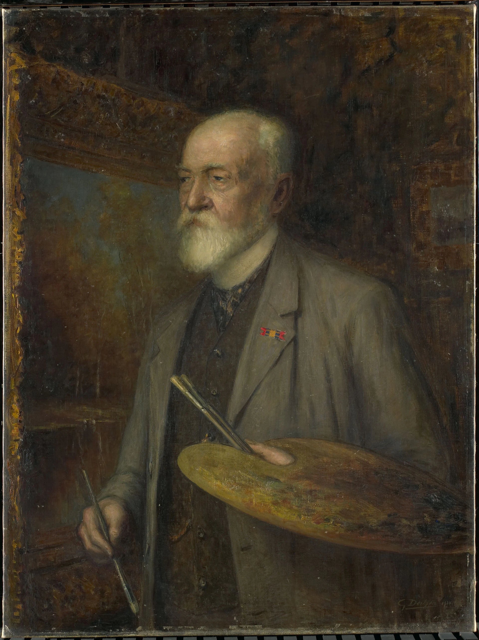 Johannes Gijsbert Vogel (1828-1915). Peintre - Gijsbertus Derksen
