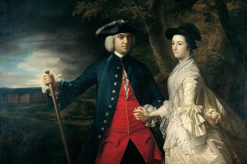 John, 2nd Earl of Egmont and his second wife Catherine