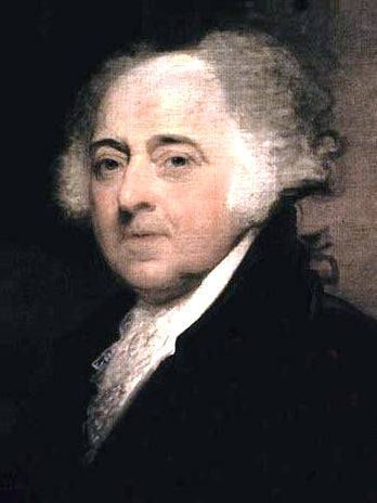John Adams, 1823–1824, Second President of the United States. - Gilbert Stuart