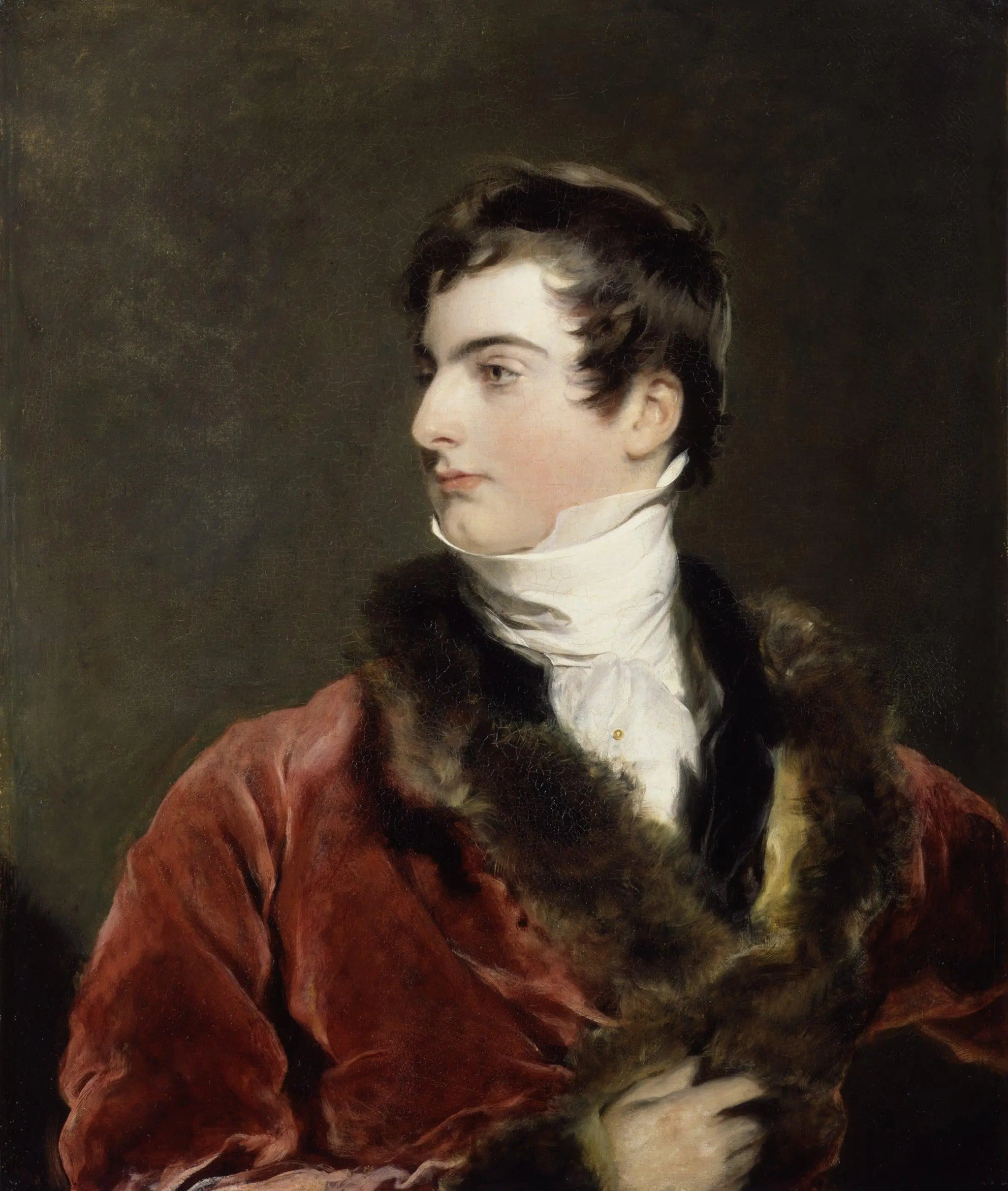 John Arthur Douglas Bloomfield, 2e baron Bloomfield - Thomas Lawrence image 1 copie peinte à la main à l’huile