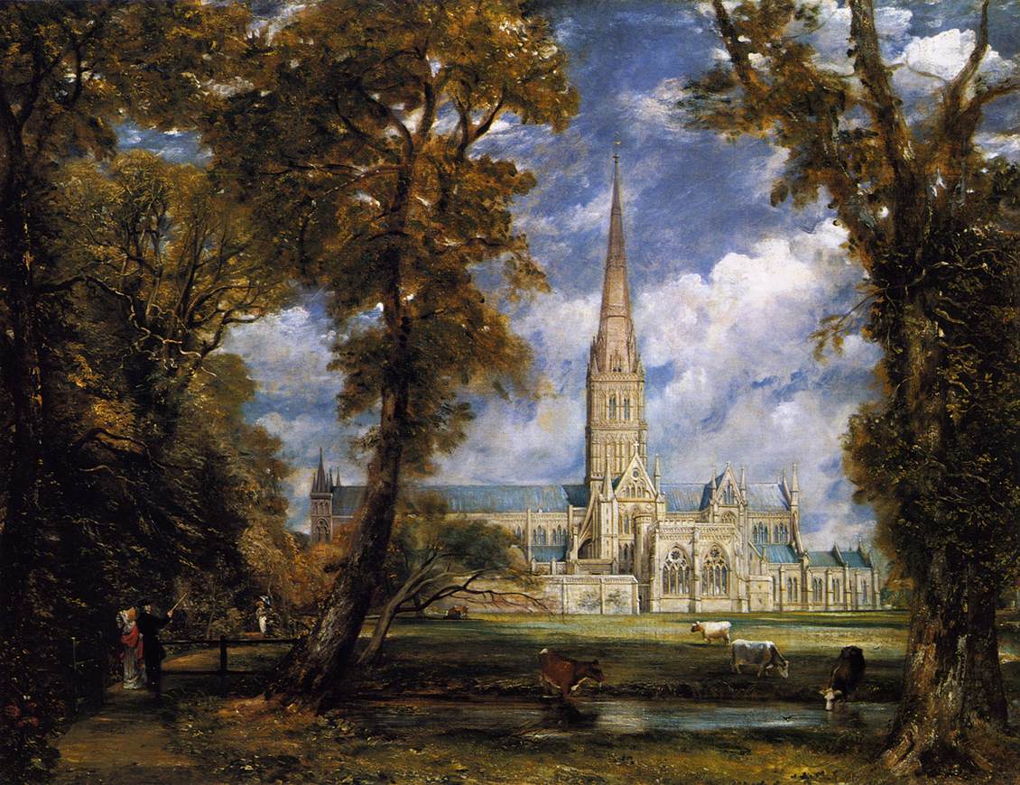 Salisbury Cathedral from the Bishop’s Grounds - John Constable