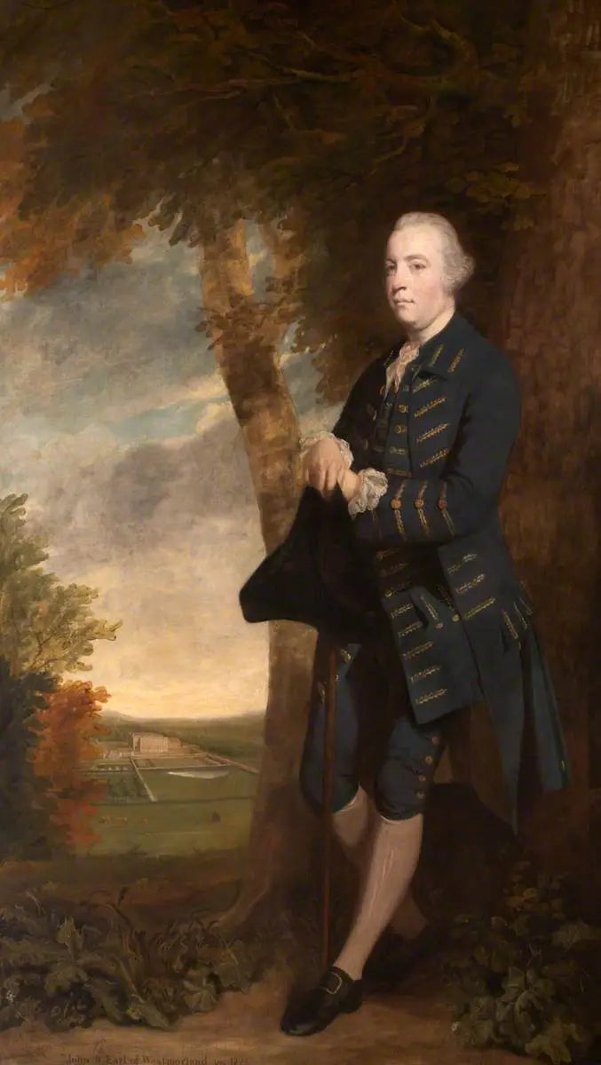 John Fane, 9th Earl of Westmorland (1728–1774) in the role of Lord Burghersh - Joshua Reynolds