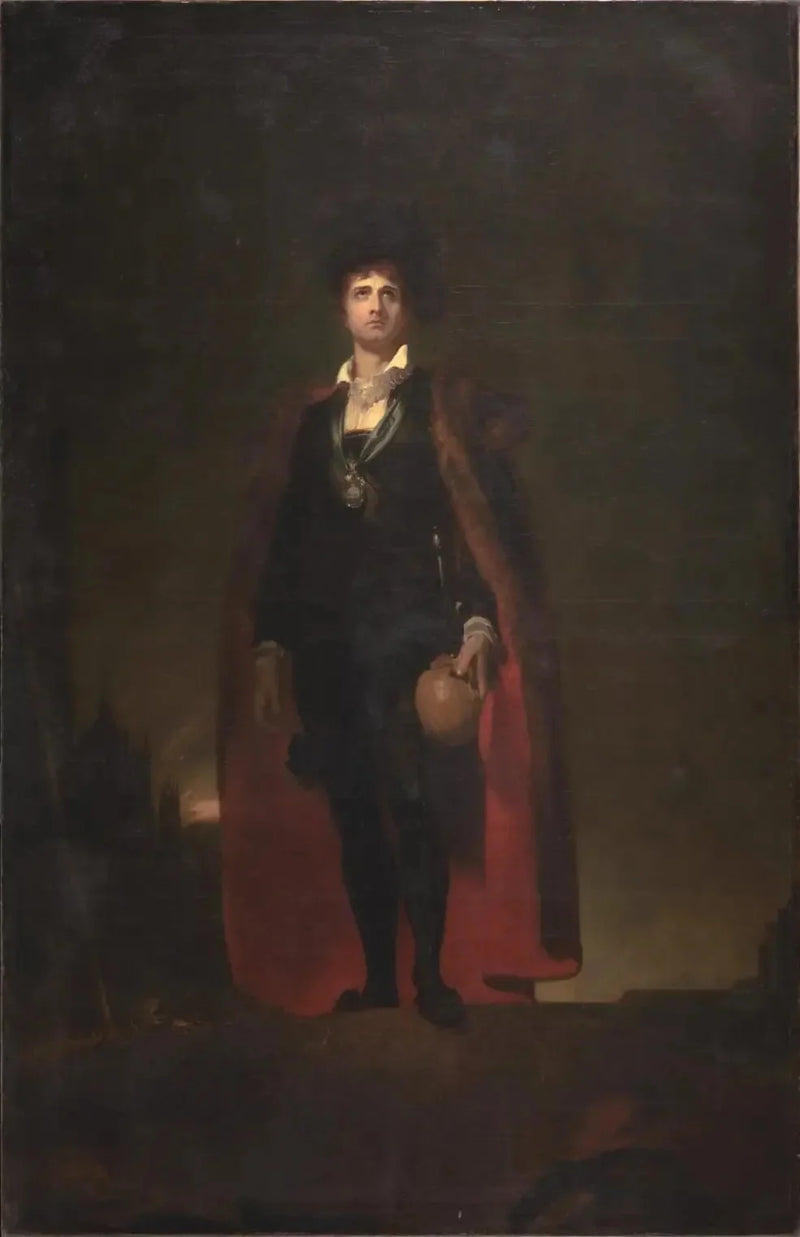 John Philip Kemble in the role of Hamlet - Thomas Lawrence