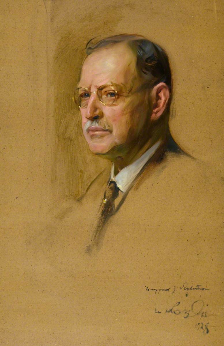 John Robertson (1862–1943), art dealer – Philip de László