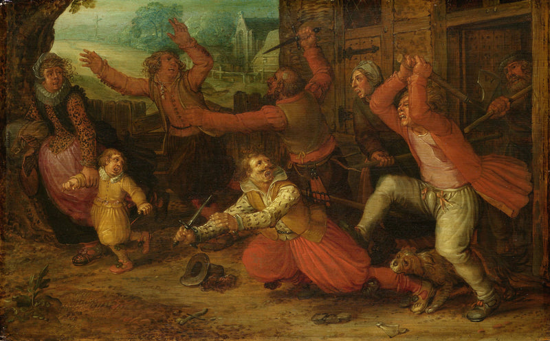 La joie du fermier - David Vinckboons