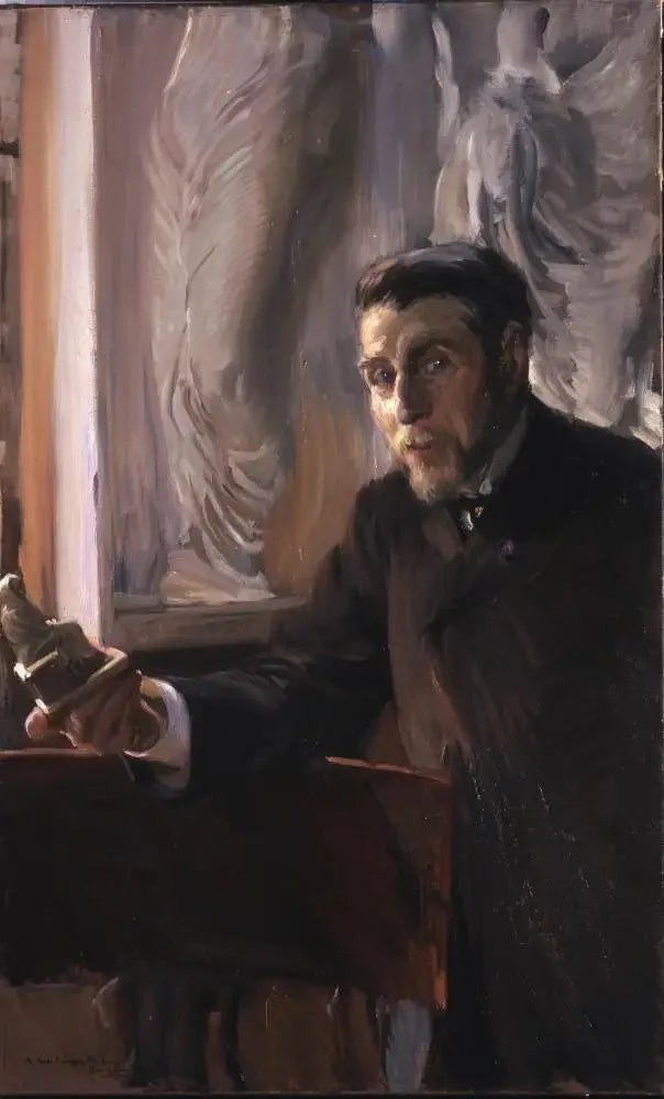José Ramón Mélida and Alinari - Joaquín Sorolla