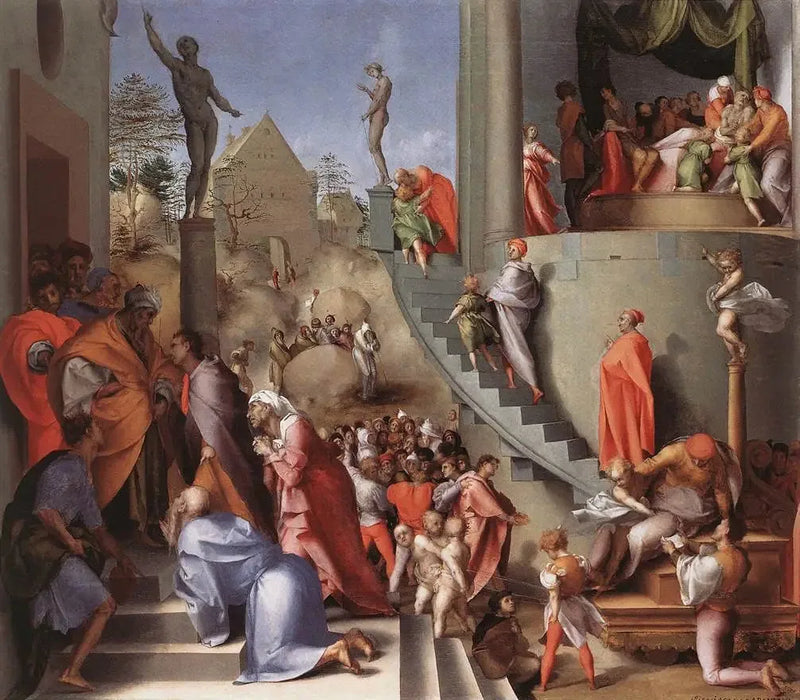 Joseph in Egypt - Pontormo