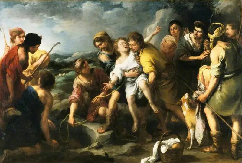 Joseph and His Brothers - Bartolomé Esteban Murillo