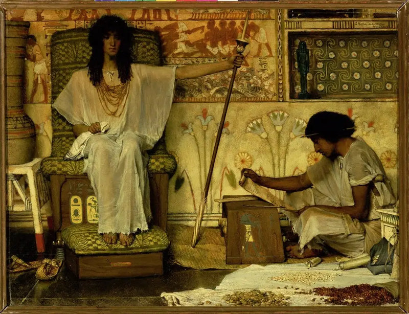 Joseph, overseer of Pharaoh's granaries - Lawrence Alma-Tadema