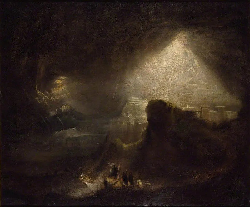Joshua commanding the sun to stand still - John Martin