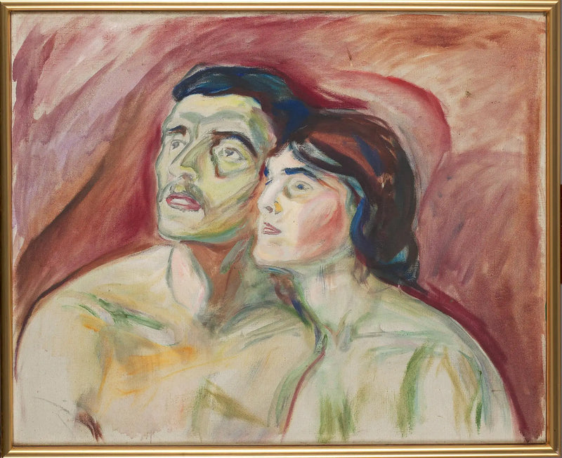 Cheek by Cheek - Edvard Munch