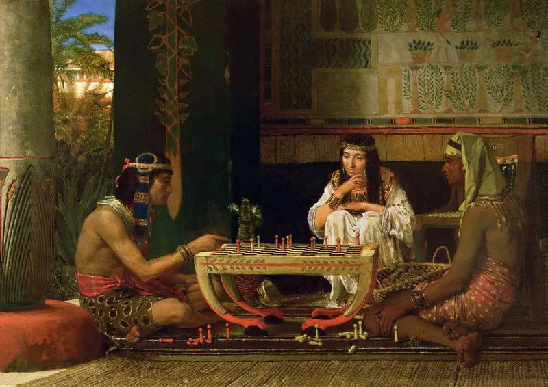 chess player - Lawrence Alma-Tadema