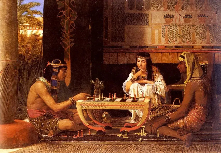 Egyptian Chess Players - Lawrence Alma-Tadema