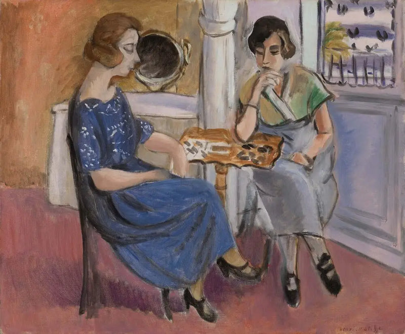 Domino Players (The Domino Players) - Henri Matisse