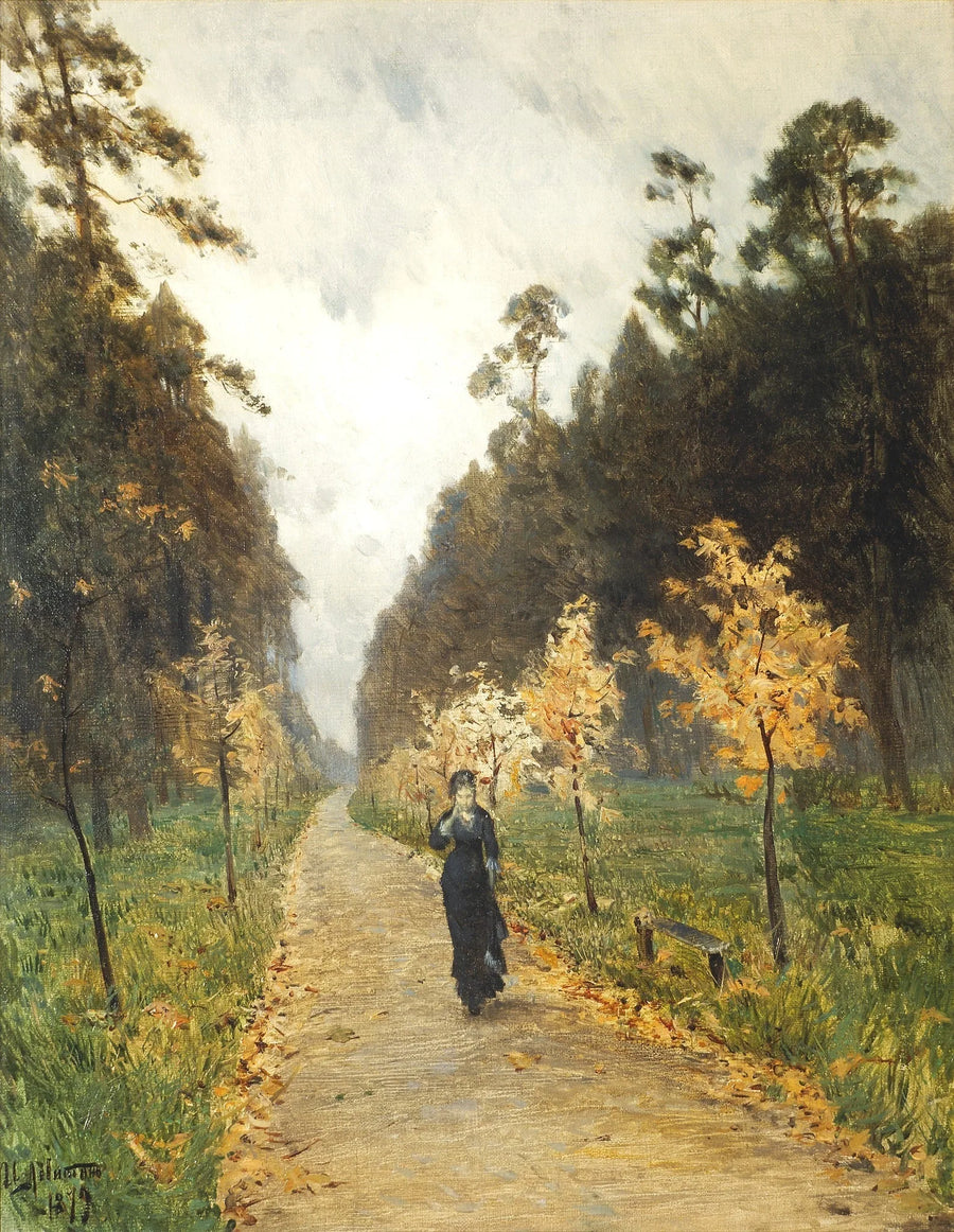 Jour d'automne. Sokolniki - Isaac Levitan image 1 reproduction artisanale de tableau