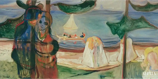 Jour d'été - Edvard Munch - Reproductions de tableaux et peintures haut de gamme